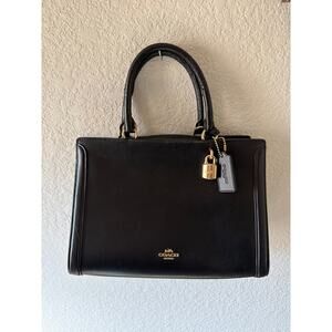 Coach Black Zoe Carryall